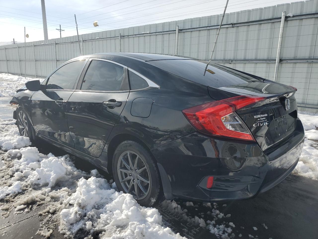 2016 Honda Civic VIN 19XFC2F71GE244310 Copart auction photo, front end / hail damage thumbnail 2