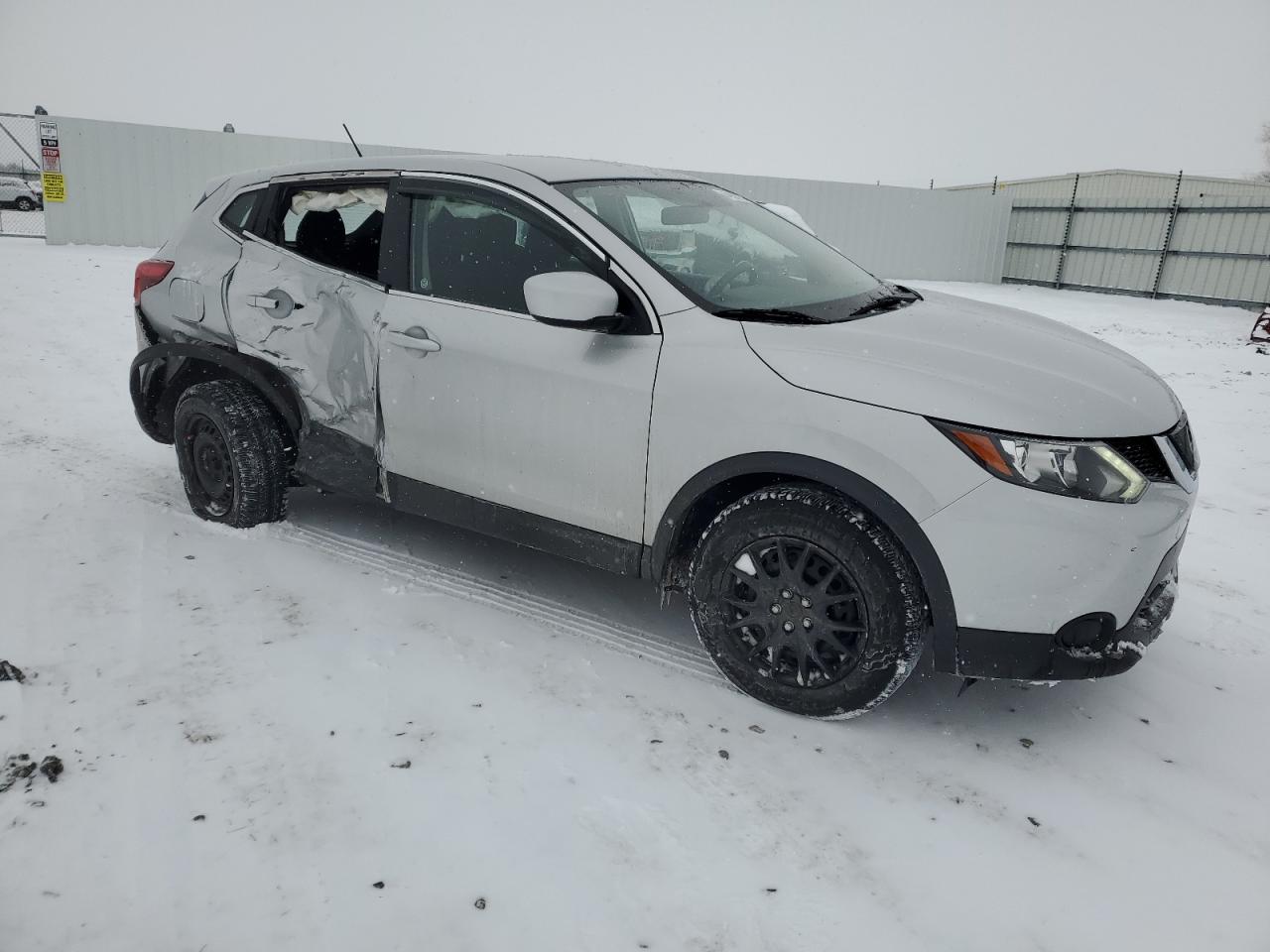 2019 Nissan Rogue VIN JN1BJ1CR8KW344460 Copart auction photo, side / rear end damage thumbnail 4