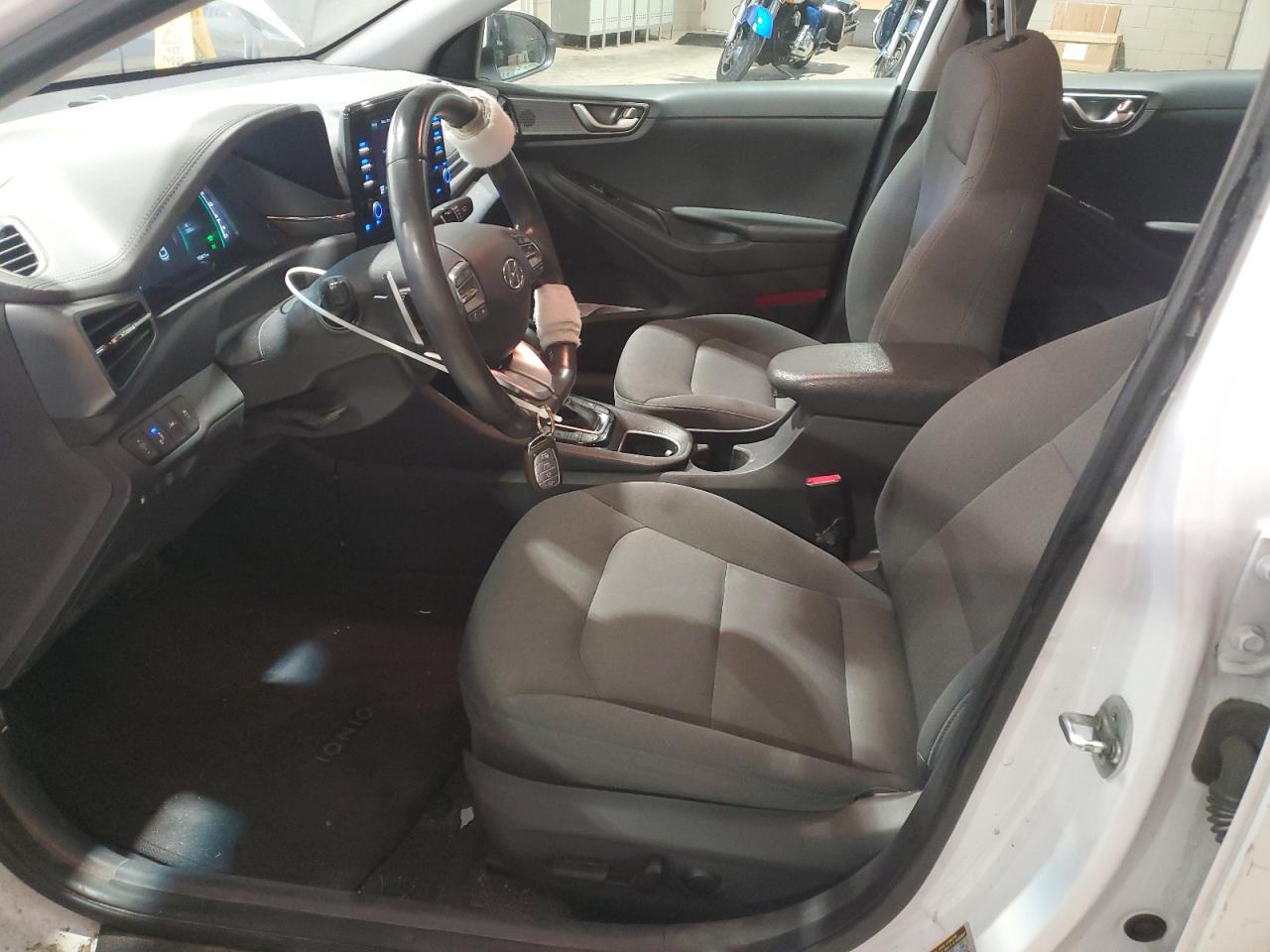 2021 Hyundai IONIQ VIN KMHC75LCXMU250786 Copart auction photo, side / front end damage thumbnail 7