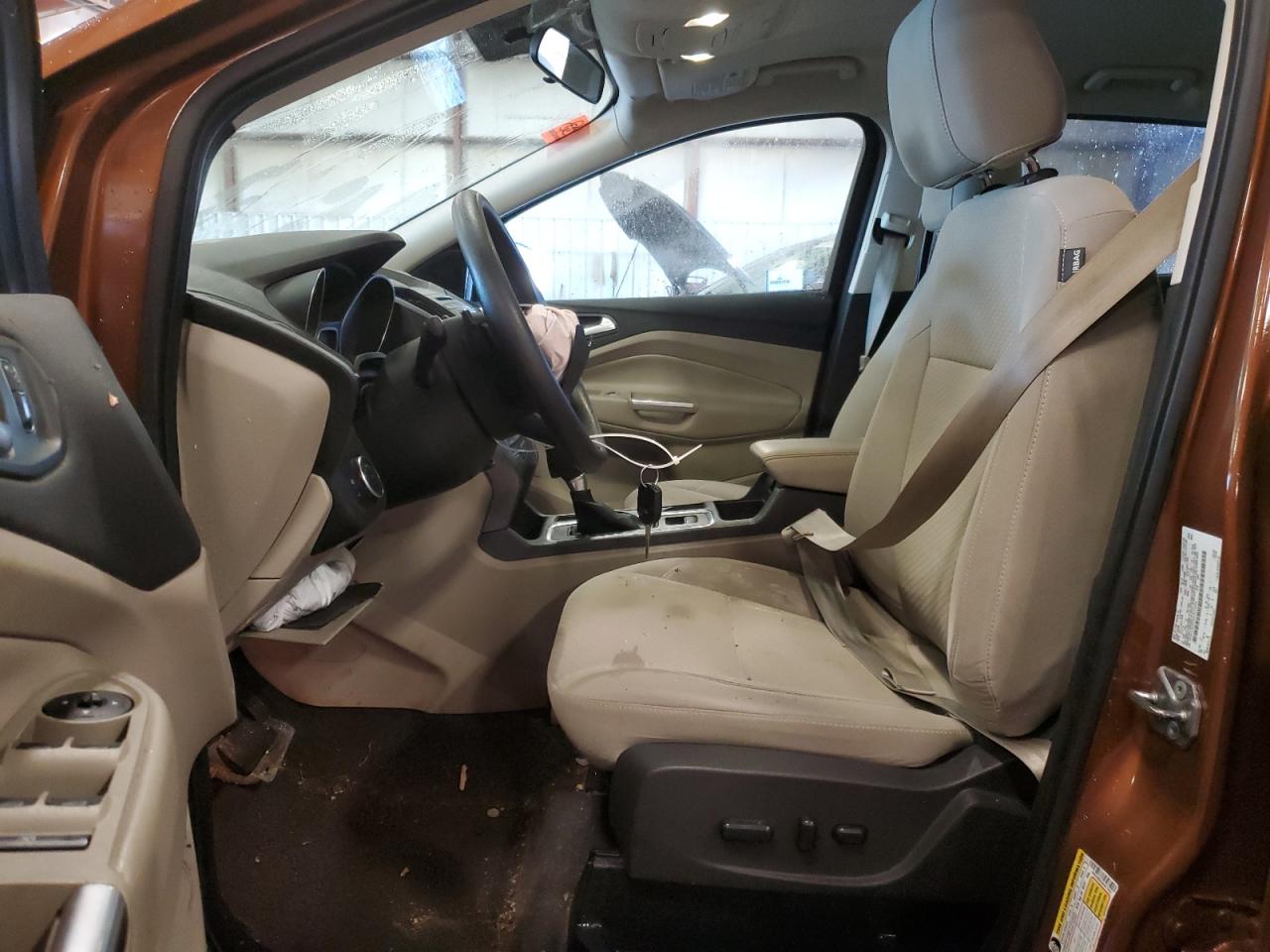 2017 Ford Escape VIN 1FMCU9GD2HUA11032 Copart auction photo, front end / mechanical damage thumbnail 7