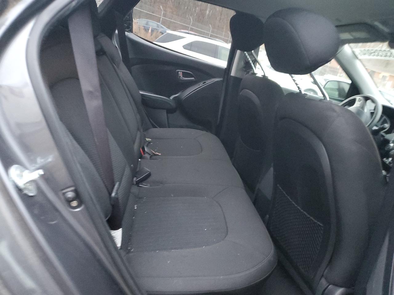 2014 Hyundai Tucson VIN KM8JTCAF1EU950668 Copart auction photo, rear end / side damage thumbnail 11