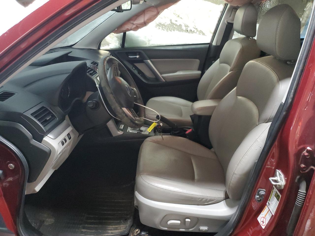 2015 Subaru Forester VIN JF2SJAHC3FH536575 Copart auction photo, rear end damage thumbnail 7