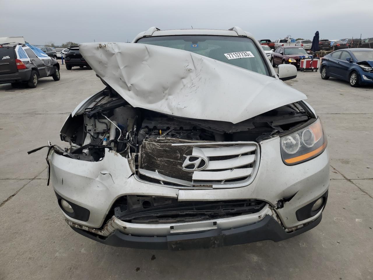 2011 Hyundai Santa Fe VIN 5XYZK3AB2BG089294 Copart auction photo, all over damage thumbnail 5