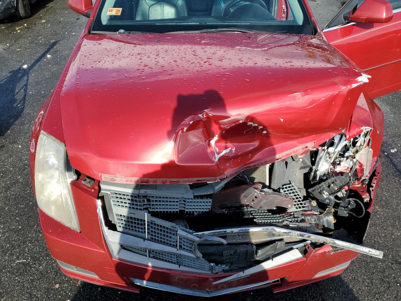 2012 Cadillac CTS VIN 1G6DG5E58C0116262 Copart auction photo, front end / minor dent/scratches damage thumbnail 11