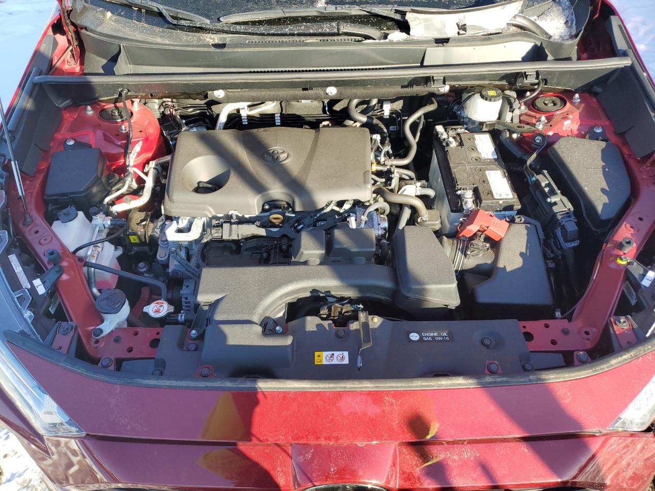 2024 Toyota RAV 4 VIN 2T3P1RFV1RW481629 Copart auction photo, all over damage thumbnail 12