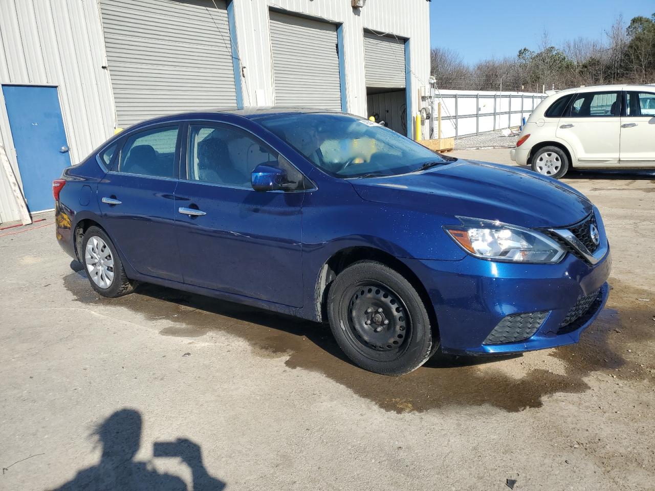 2019 Nissan Sentra VIN 3N1AB7AP5KY326116 Copart auction photo, side damage thumbnail 4