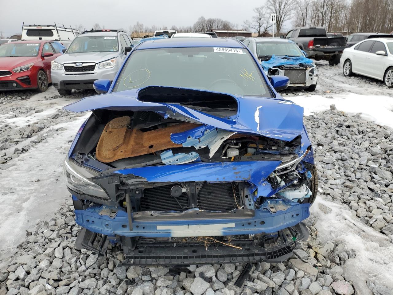 2018 Subaru WRX VIN JF1VA1L62J8834269 Copart auction photo, front end / side damage thumbnail 5