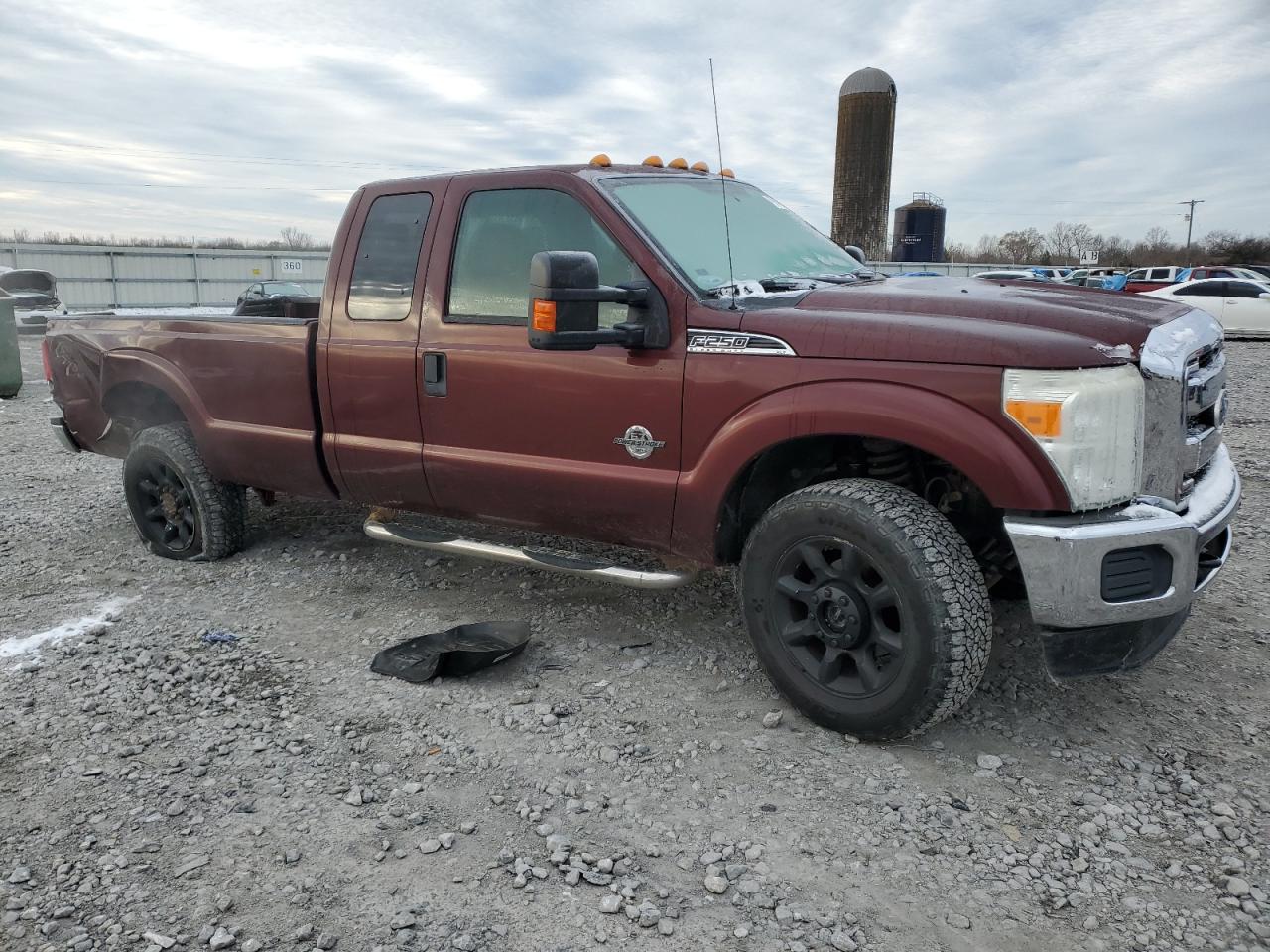 2011 Ford F250 VIN 1FT7X2BTXBEA18041 Copart auction photo, rear end damage thumbnail 4