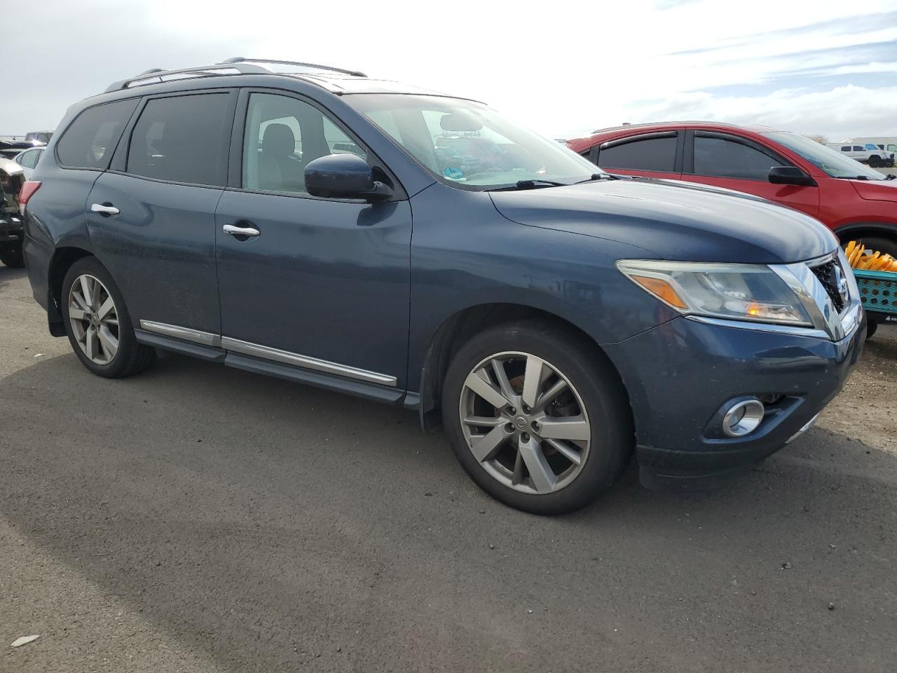 2015 Nissan Pathfinder VIN 5N1AR2MM3FC615082 Copart auction photo, rear end damage thumbnail 4
