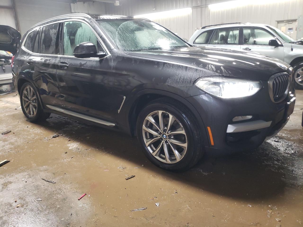 2018 BMW X3 VIN 5UXTR9C59JLD70427 Copart auction photo, side damage thumbnail 4