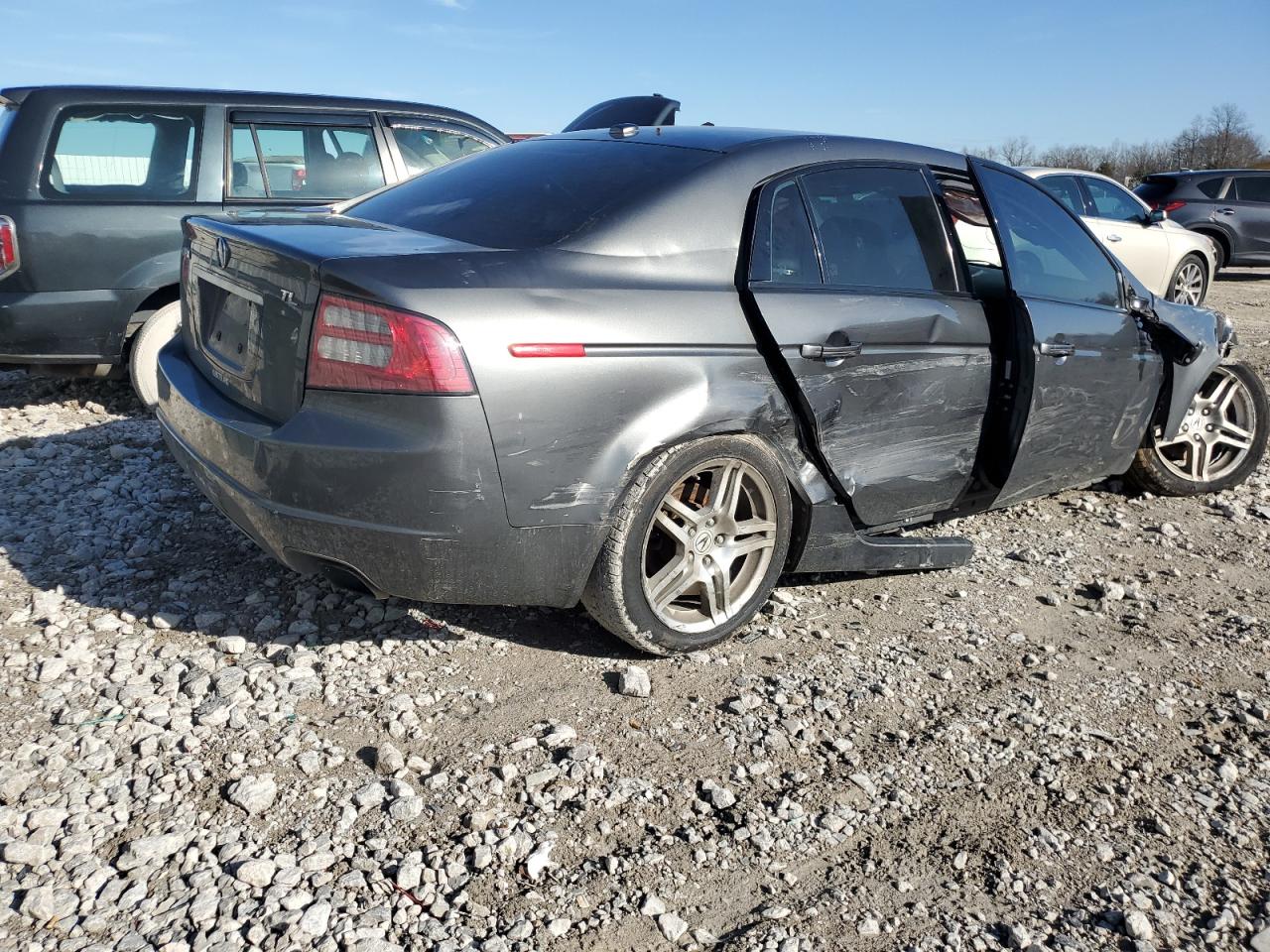 2008 Acura TL VIN 19UUA662X8A030348 Copart auction photo, all over damage thumbnail 3