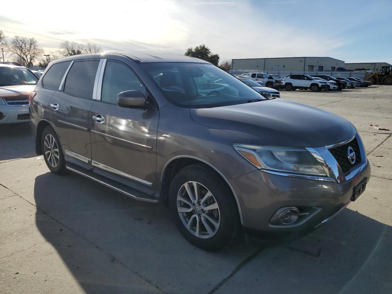 2014 Nissan Pathfinder VIN 5N1AR2MN5EC723114 Copart auction photo, rear end damage thumbnail 4