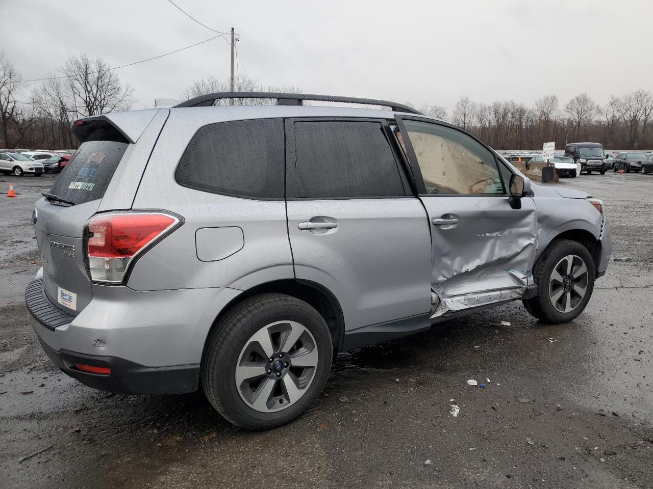 2017 Subaru Forester VIN JF2SJAGC4HH542275 Copart auction photo, all over damage thumbnail 3