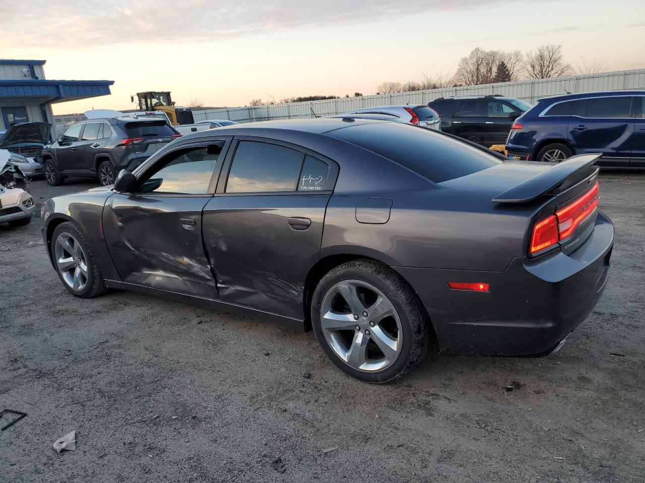 2014 Dodge Charger VIN 2C3CDXHG6EH338232 Copart auction photo, side damage thumbnail 2