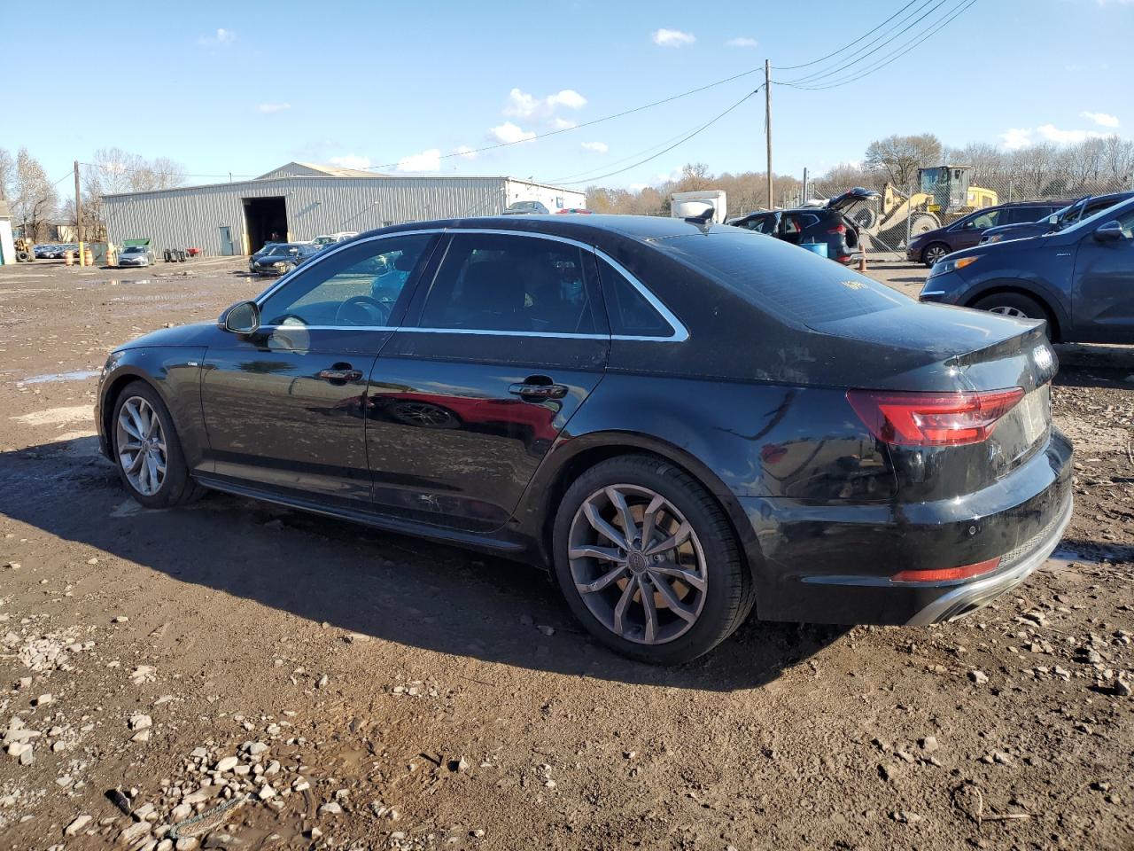 2019 Audi A4 VIN WAUENAF41KA015284 Copart auction photo, front end damage thumbnail 2