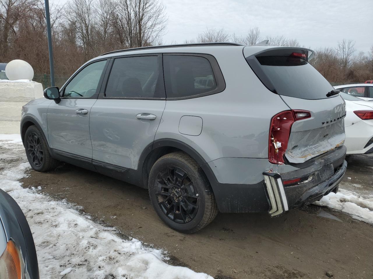 2022 KIA Telluride VIN 5XYP3DHC3NG222402 Copart auction photo, rear end / side damage thumbnail 2