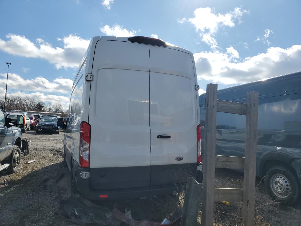 2020 Ford Transit VIN 1FTBR1X81LKB01847 Copart auction photo, top/roof damage thumbnail 6