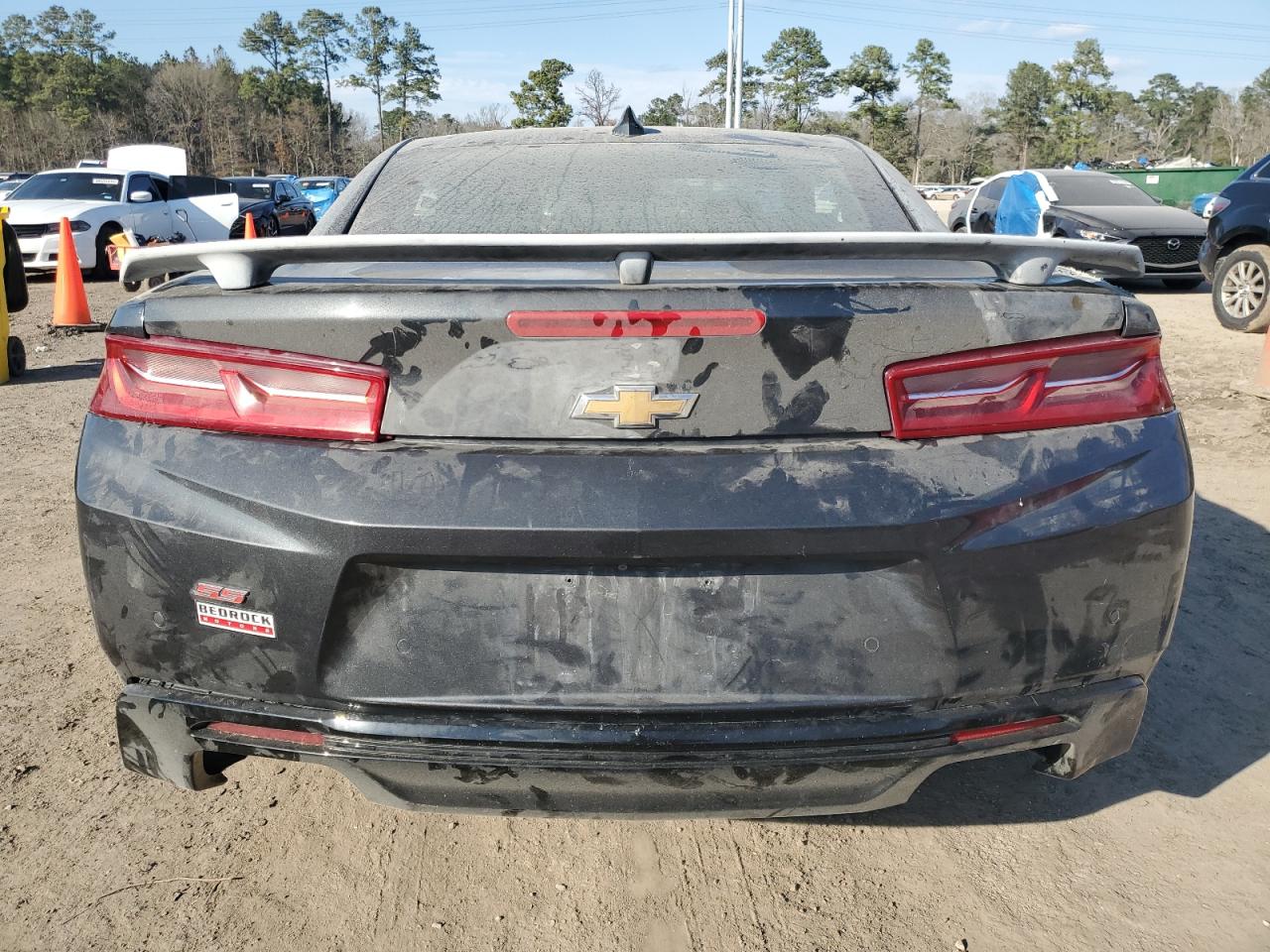 2016 Chevrolet Camaro VIN 1G1FH1R79G0137661 Copart auction photo, vandalism damage thumbnail 6