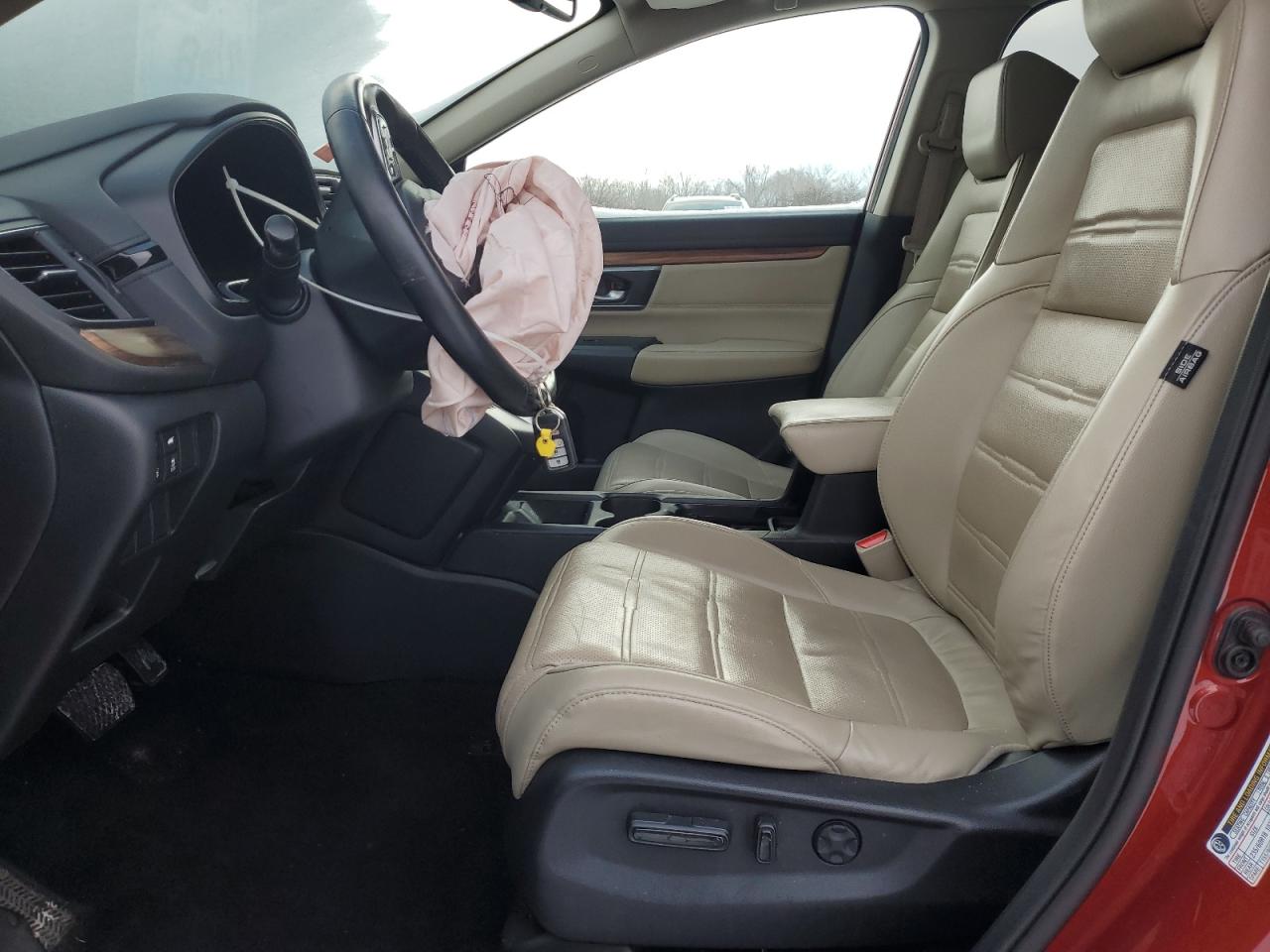 2017 Honda CR-V VIN 5J6RW2H88HL037989 Copart auction photo, front end damage thumbnail 7