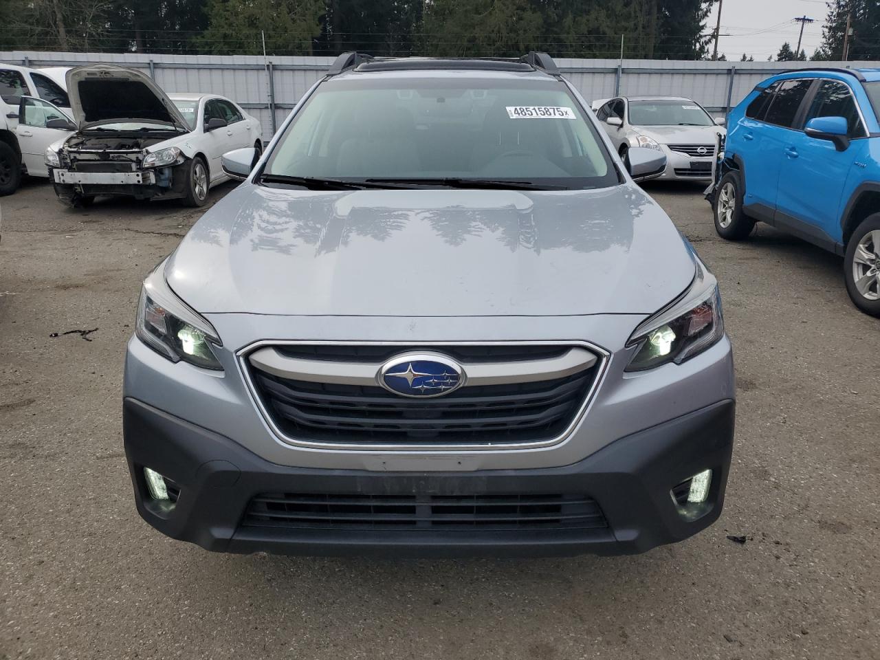 2020 Subaru Outback VIN 4S4BTAEC6L3105942 Copart auction photo, rear end damage thumbnail 5