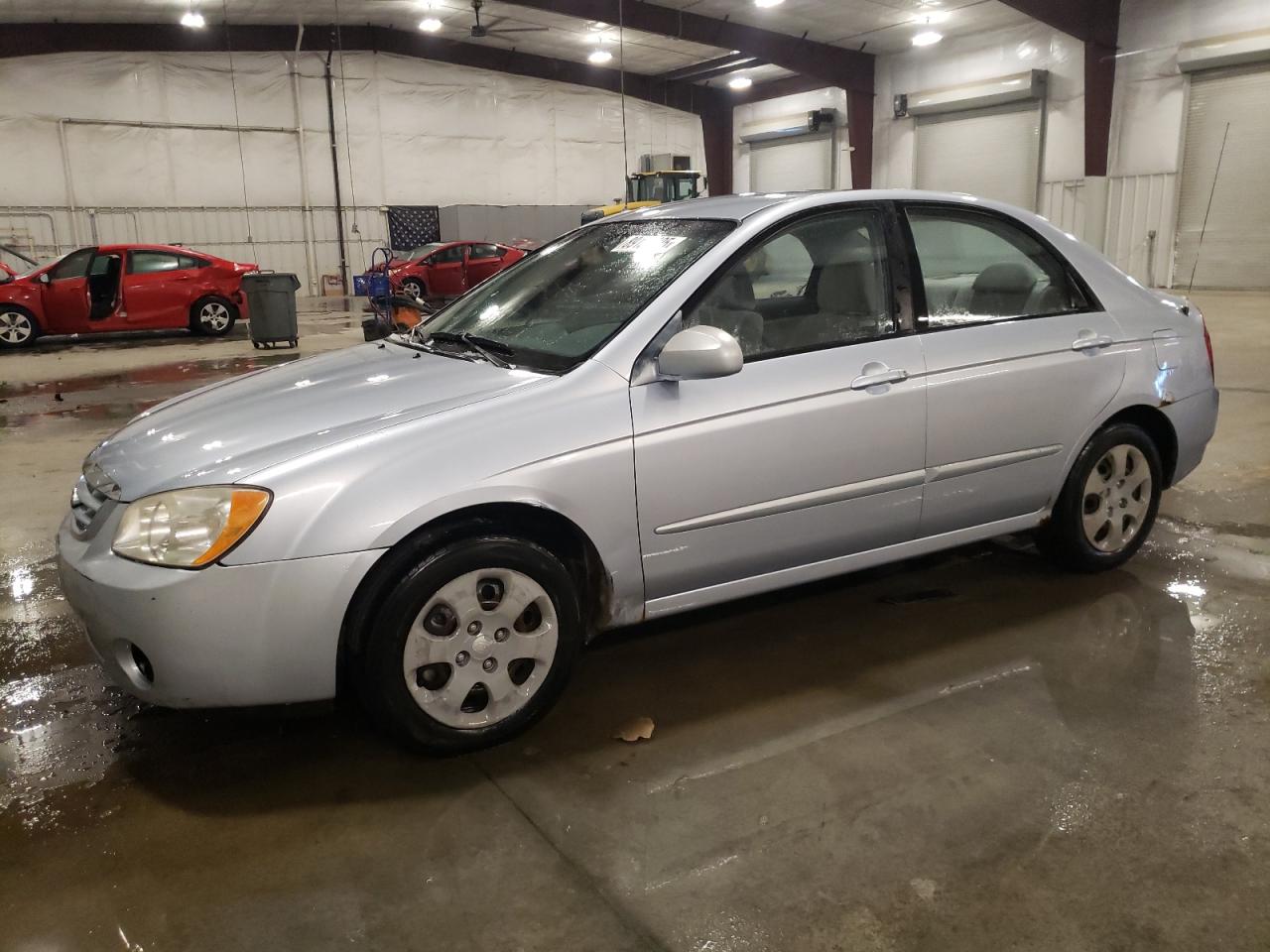2005 KIA Spectra VIN KNAFE121955128767