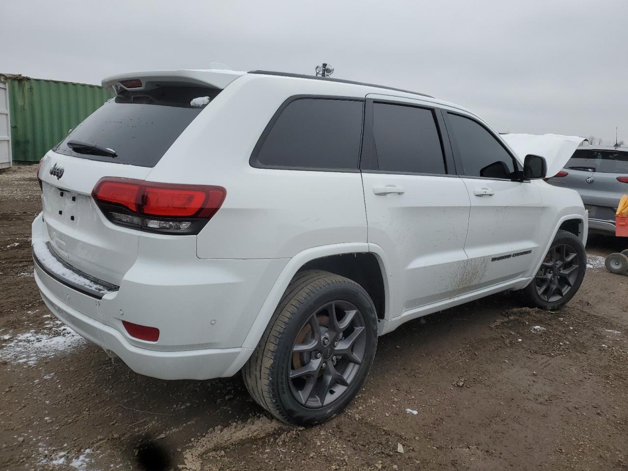 2021 Jeep Grand Cherokee VIN 1C4RJFBG9MC704798 Copart auction photo, front end damage thumbnail 3
