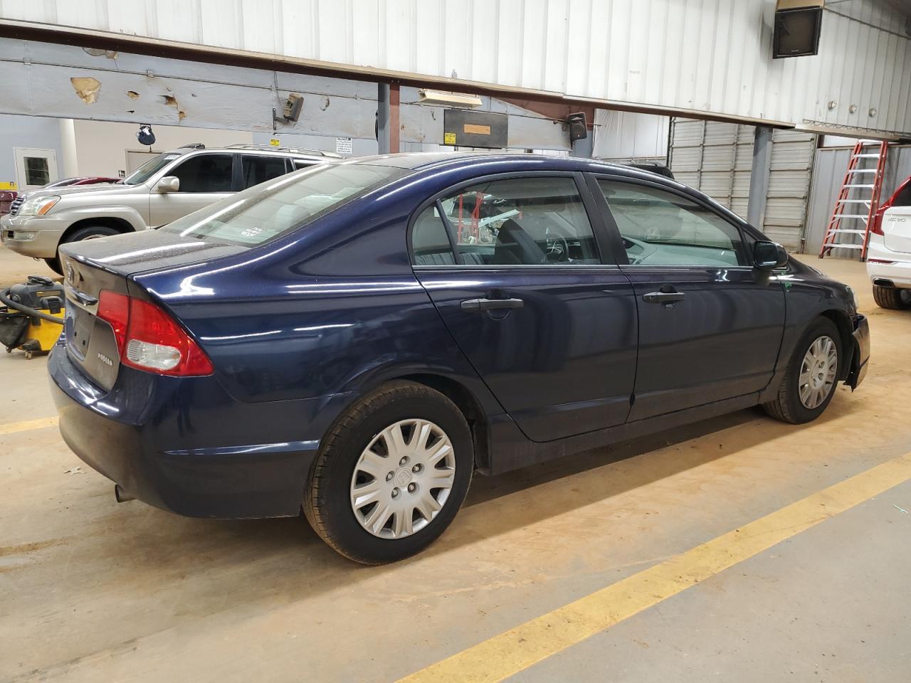 2010 Honda Civic VIN 2HGFA1F39AH520663 Copart auction photo, front end damage thumbnail 3