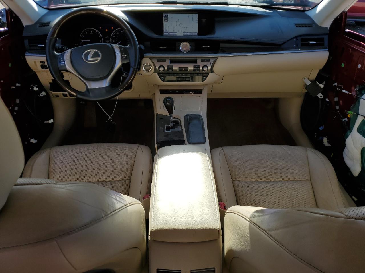 2014 Lexus ES VIN JTHBK1GG5E2127218 Copart auction photo, rejected repair damage thumbnail 8