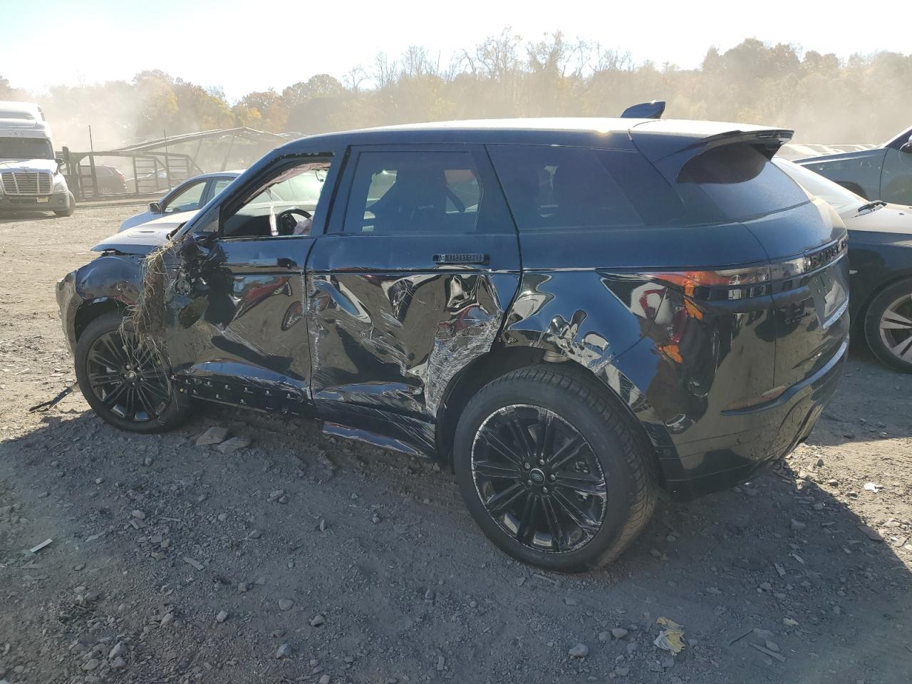 2024 Land Rover Range Rover VIN SALZL2FX1RH253382 Copart auction photo, all over damage thumbnail 2