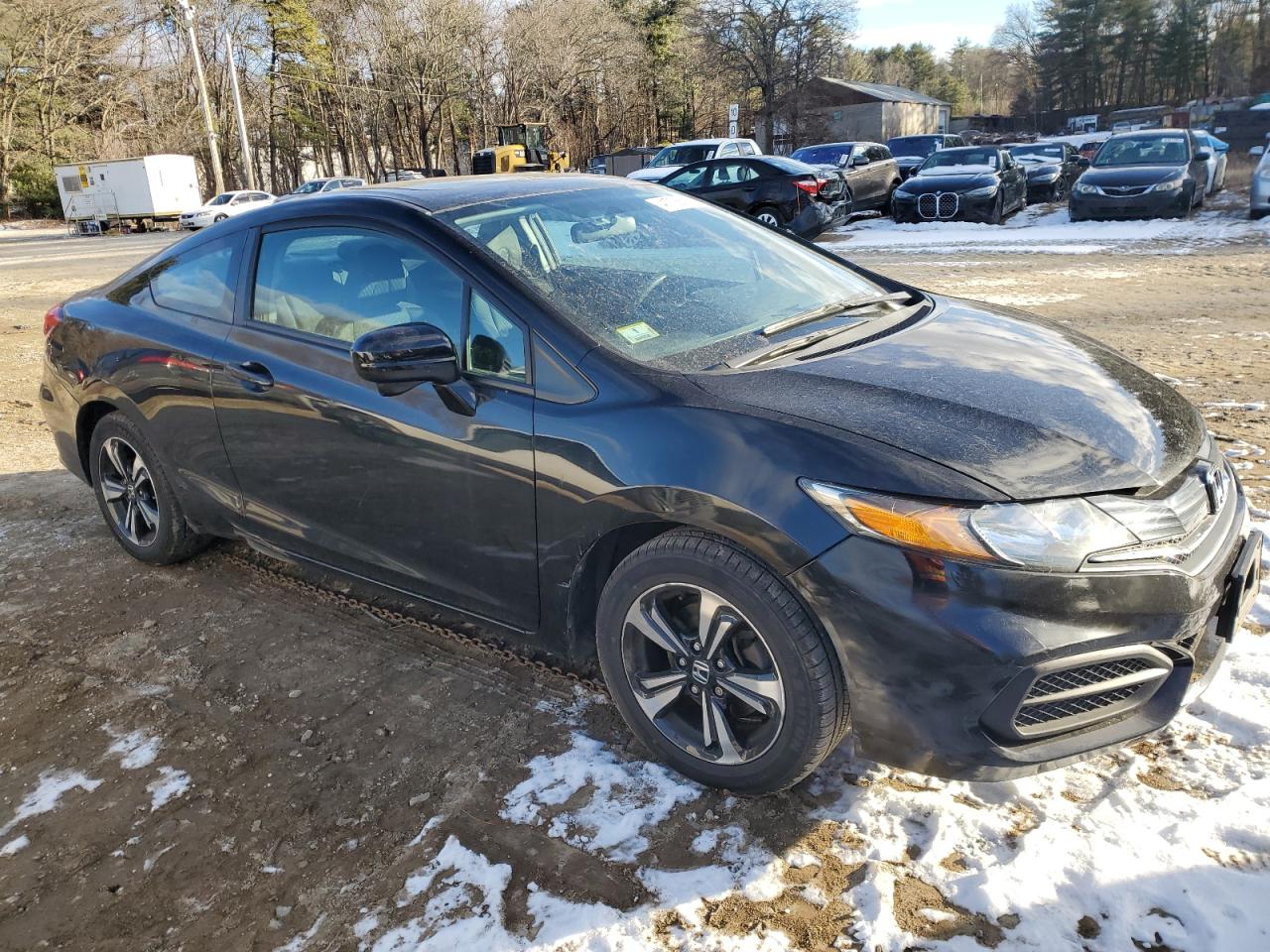 2015 Honda Civic VIN 2HGFG3B81FH504377 Copart auction photo, front end / minor dent/scratches damage thumbnail 4