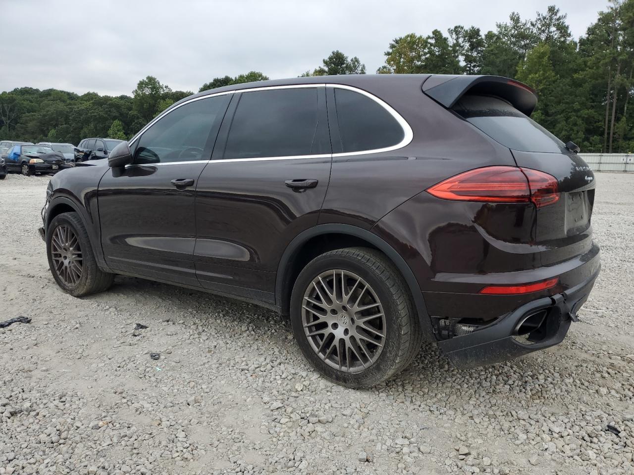 2016 Porsche Cayenne VIN WP1AA2A25GKA12560 Copart auction photo, front end / minor dent/scratches damage thumbnail 2