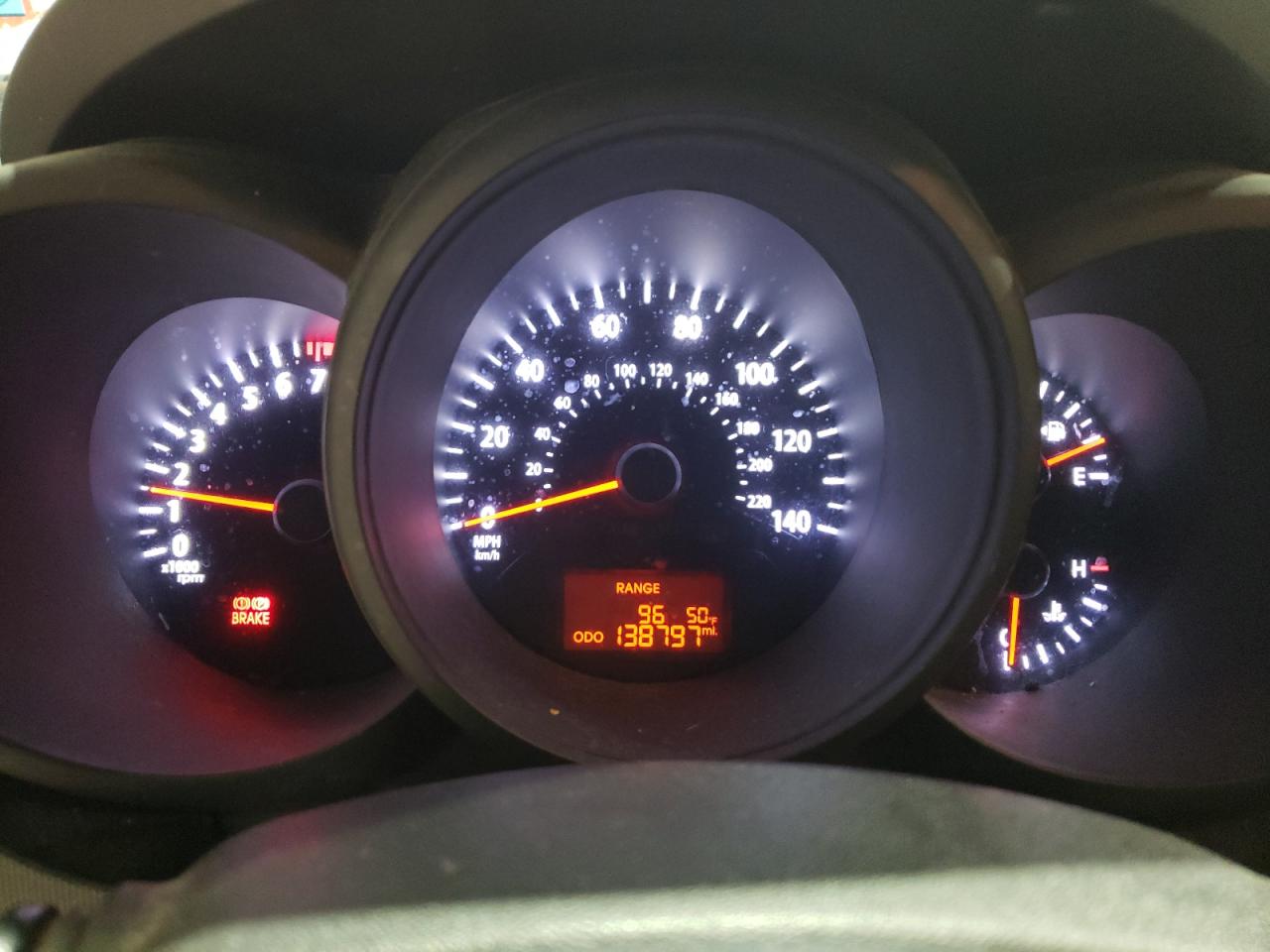 2013 KIA Soul VIN KNDJT2A54D7616556 Copart auction photo, vandalism damage thumbnail 9