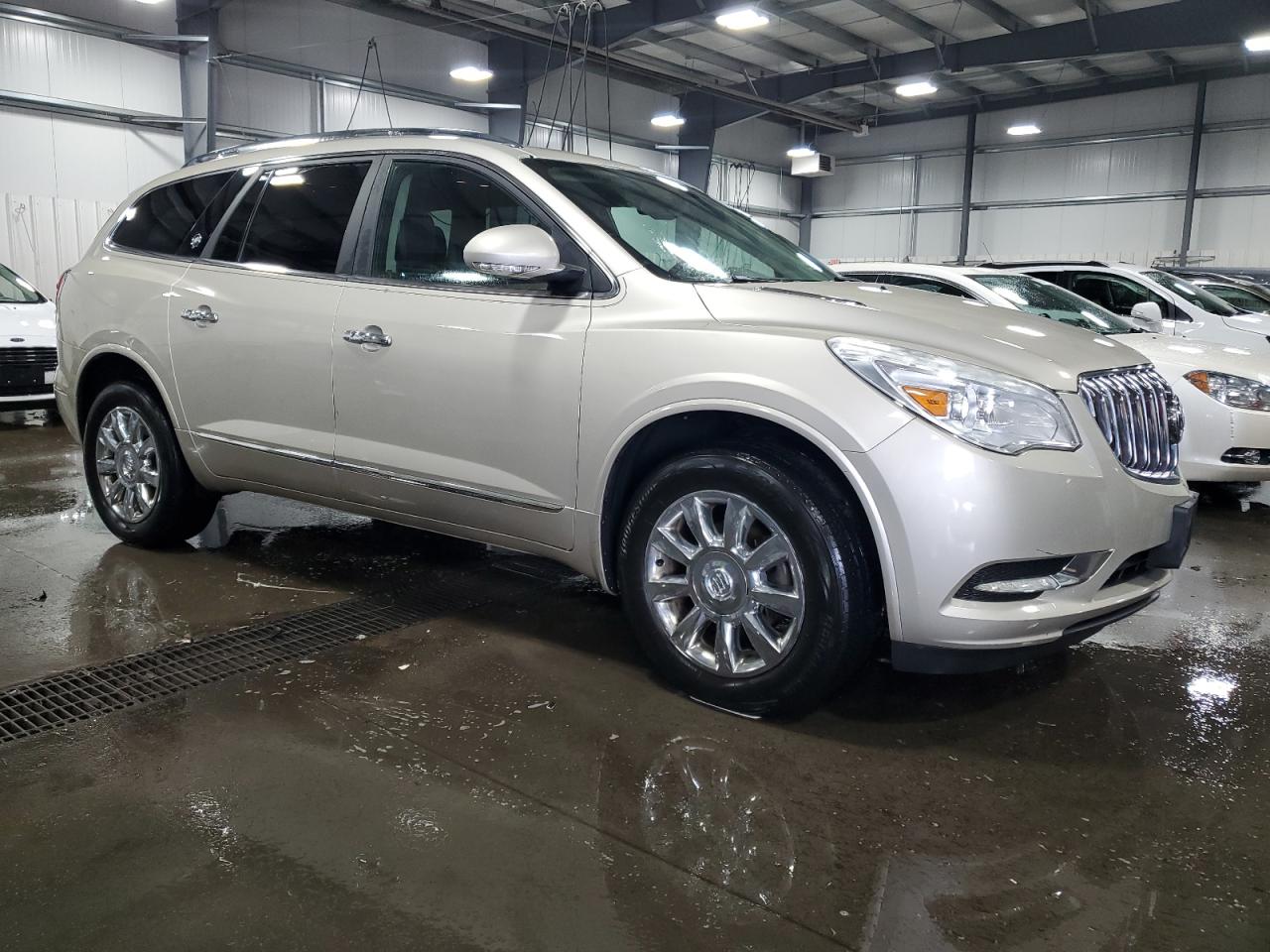 2014 Buick Enclave VIN 5GAKRBKD7EJ340744 Copart auction photo, rear end damage thumbnail 4