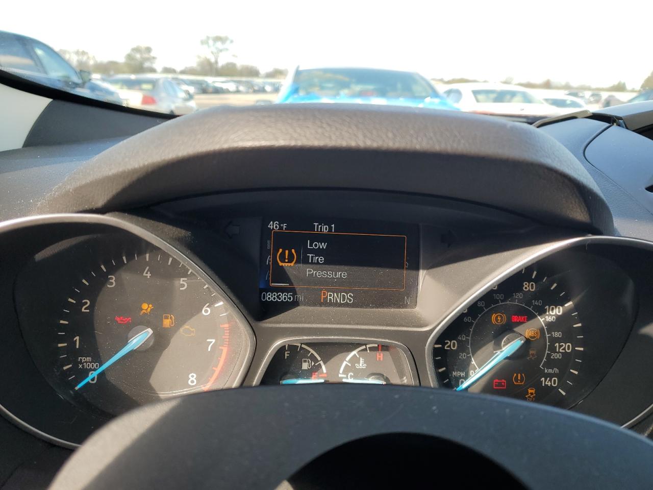 2017 Ford Escape VIN 1FMCU0G91HUA48970 Copart auction photo, front end / side damage thumbnail 9