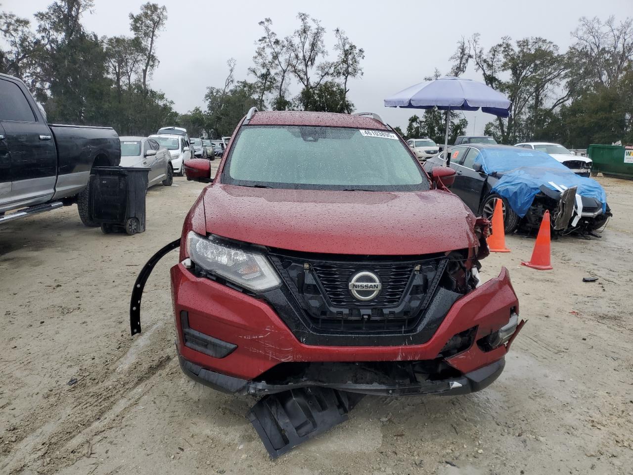 2019 Nissan Rogue VIN 5N1AT2MT5KC812340 Copart auction photo, front end damage thumbnail 5