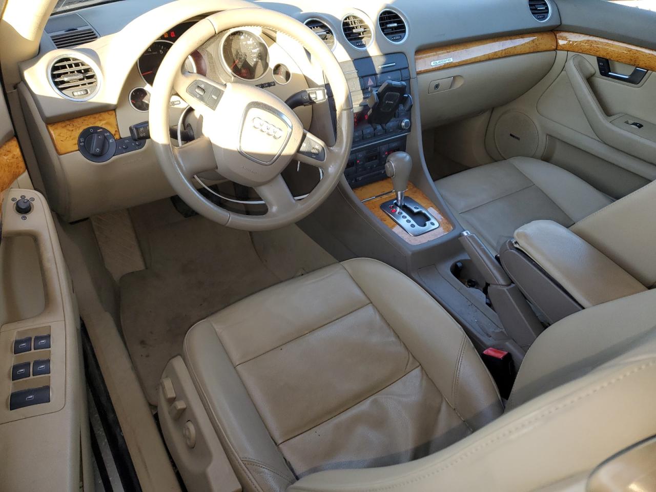 2007 Audi A4 VIN WAUDF48H87K027539 Copart auction photo, front end / side damage thumbnail 8