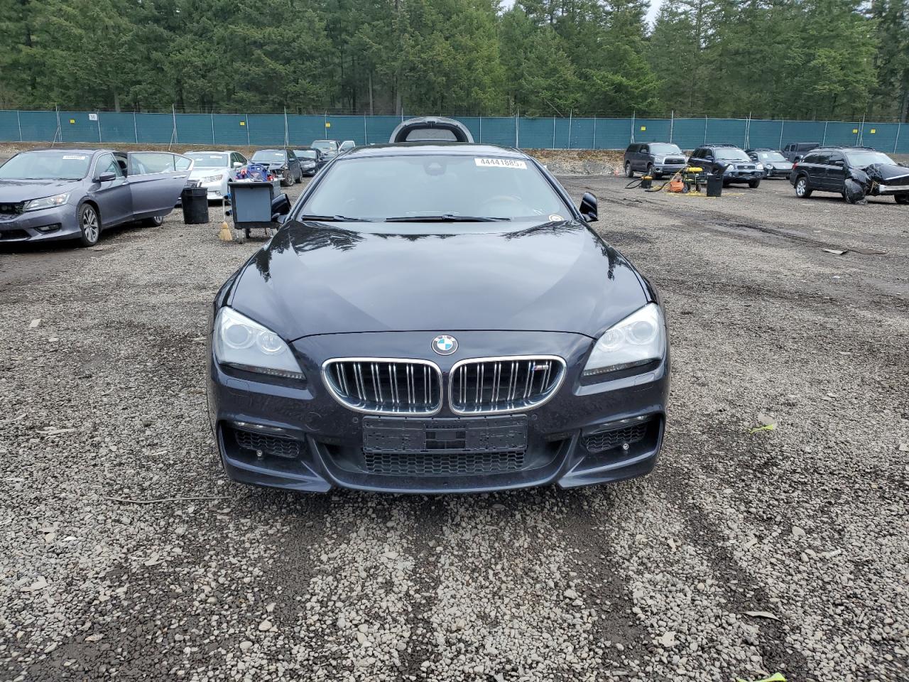2013 BMW 6er VIN WBA6B2C50DD128242 Copart auction photo, mechanical damage thumbnail 5