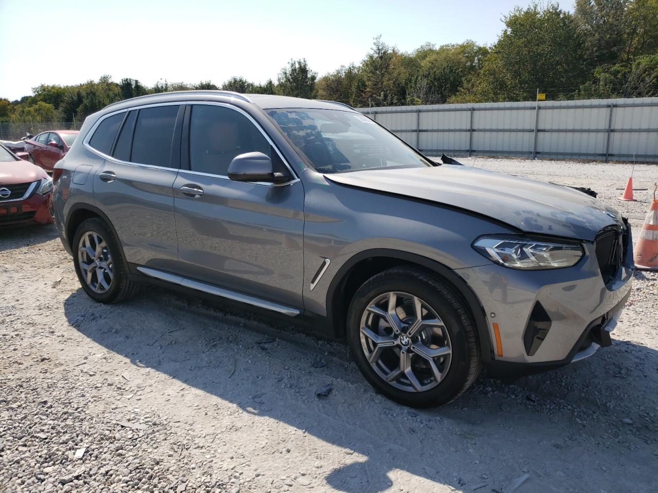 2024 BMW X3 VIN WBX57DP03RN296097 Copart auction photo, front end damage thumbnail 4