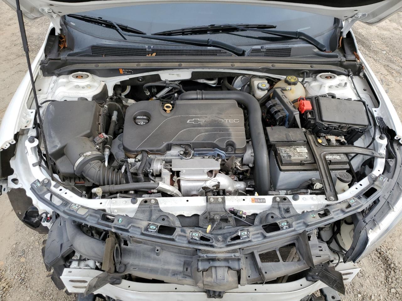 2017 Chevrolet Malibu VIN 1G1ZE5ST0HF153413 Copart auction photo, front end / rear end damage thumbnail 11