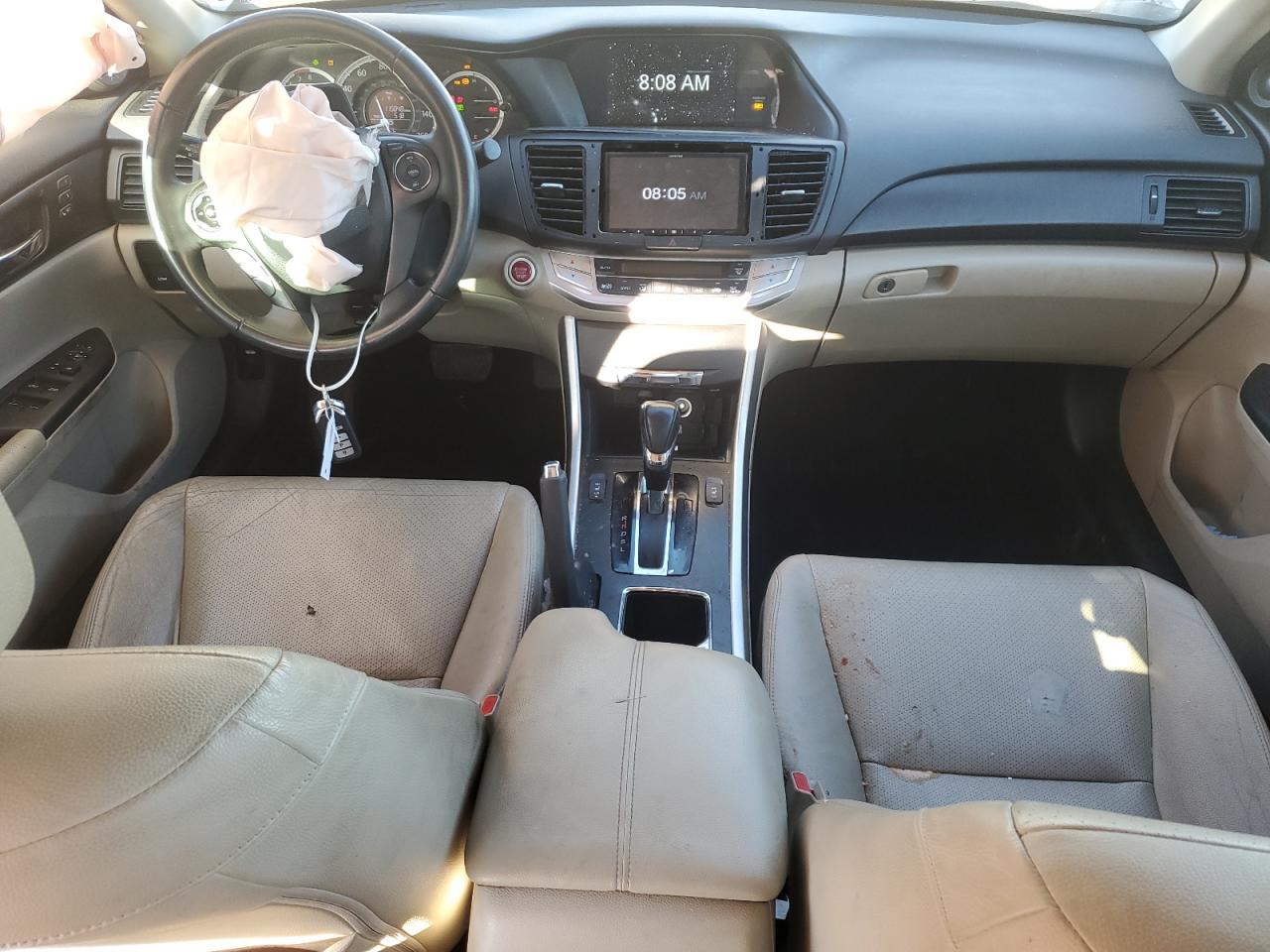 2015 Honda Accord VIN 1HGCR2F81FA025893 Copart auction photo, front end / rear end damage thumbnail 8