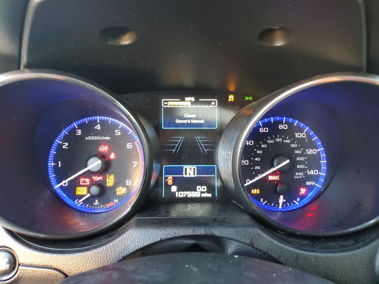 2016 Subaru Legacy VIN 4S3BNAN67G3020610 Copart auction photo, all over damage thumbnail 9