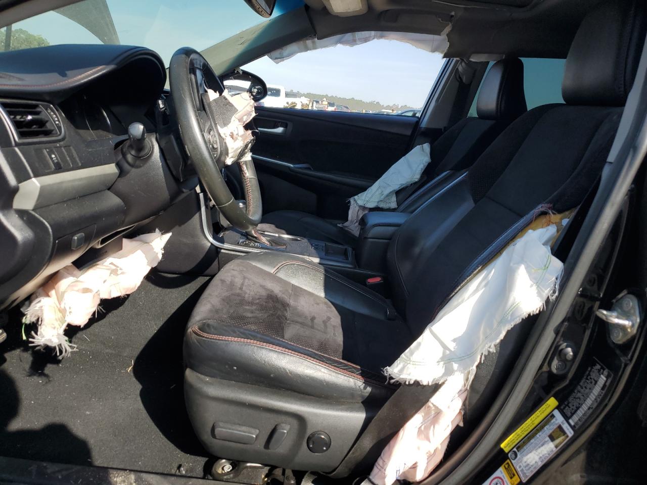 2017 Toyota Camry VIN 4T1BF1FK7HU392058 Copart auction photo, front end damage thumbnail 7