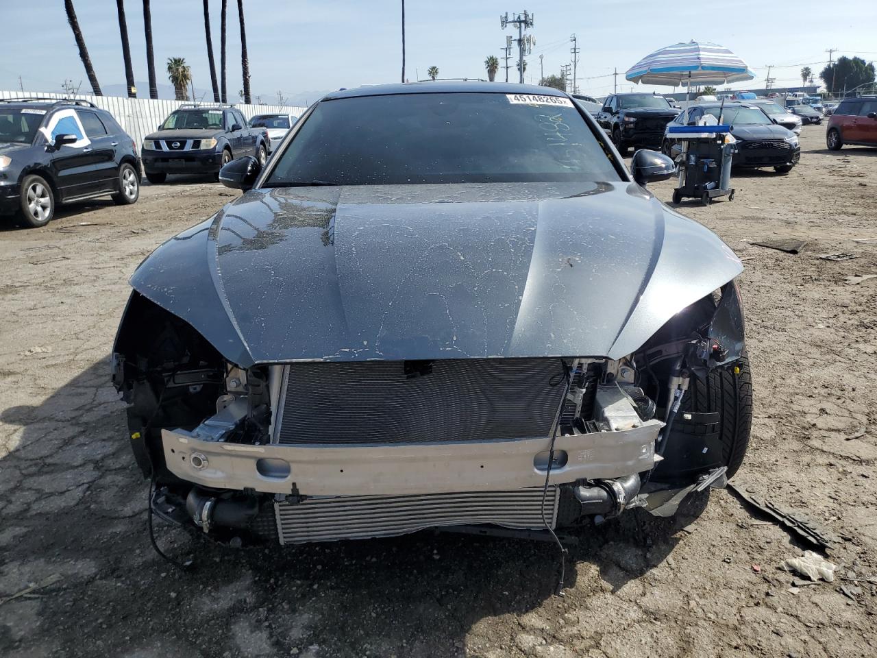 2024 Audi A5 VIN WAUFACF54RA118780 Copart auction photo, front end damage thumbnail 5