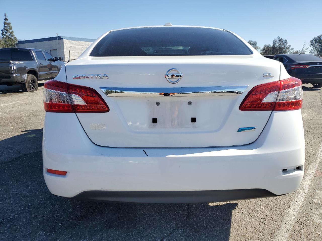 2014 Nissan Sentra VIN 3N1AB7AP0EY312144 Copart auction photo, front end damage thumbnail 6