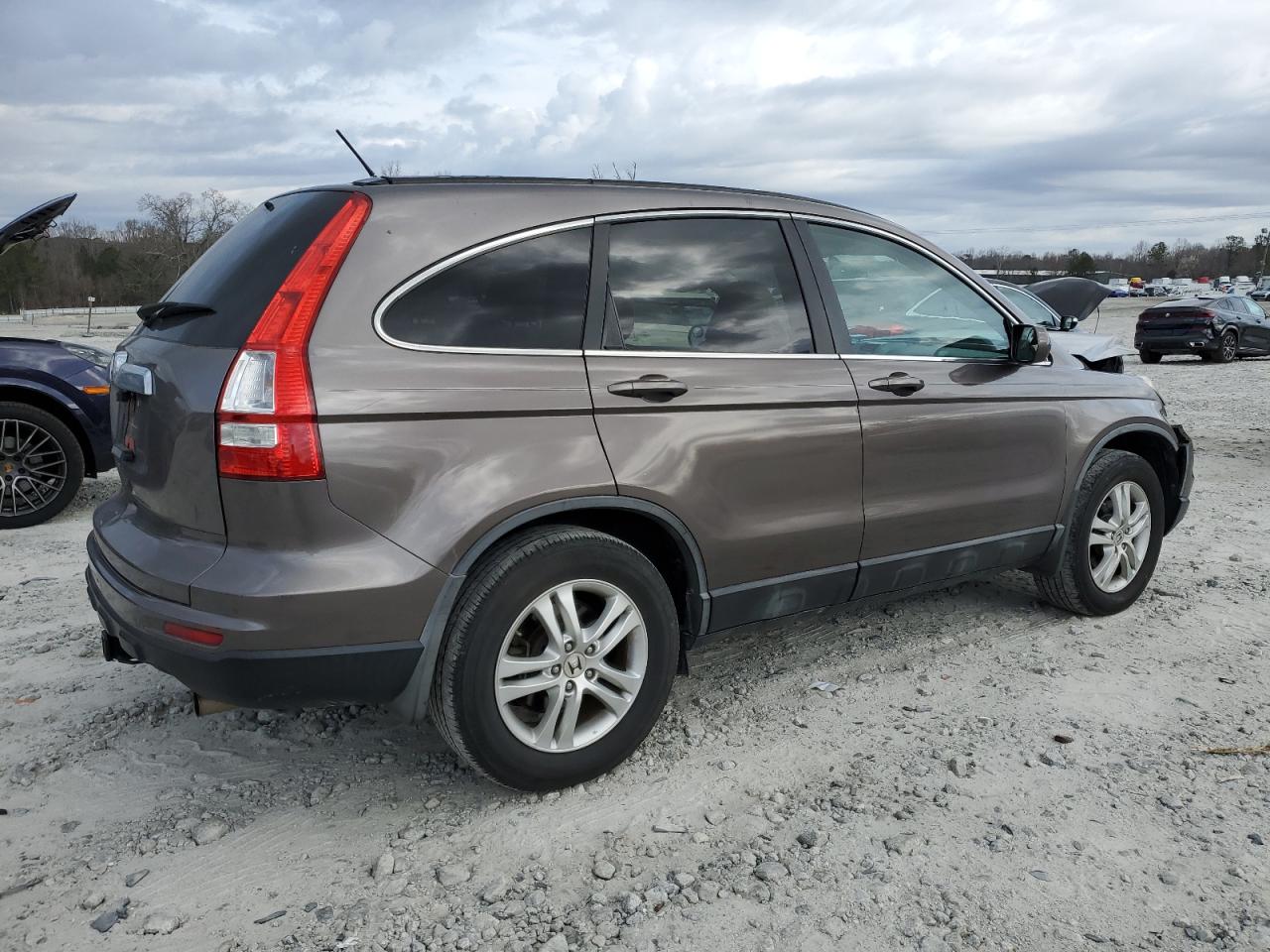 2011 Honda CR-V VIN 5J6RE3H77BL033505 Copart auction photo, front end damage thumbnail 3