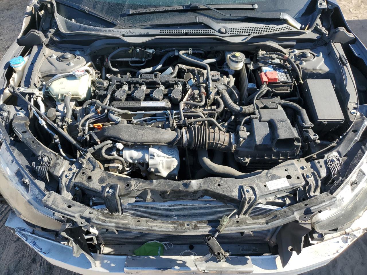 2018 Honda Civic VIN 2HGFC3B38JH355782 Copart auction photo, front end damage thumbnail 11