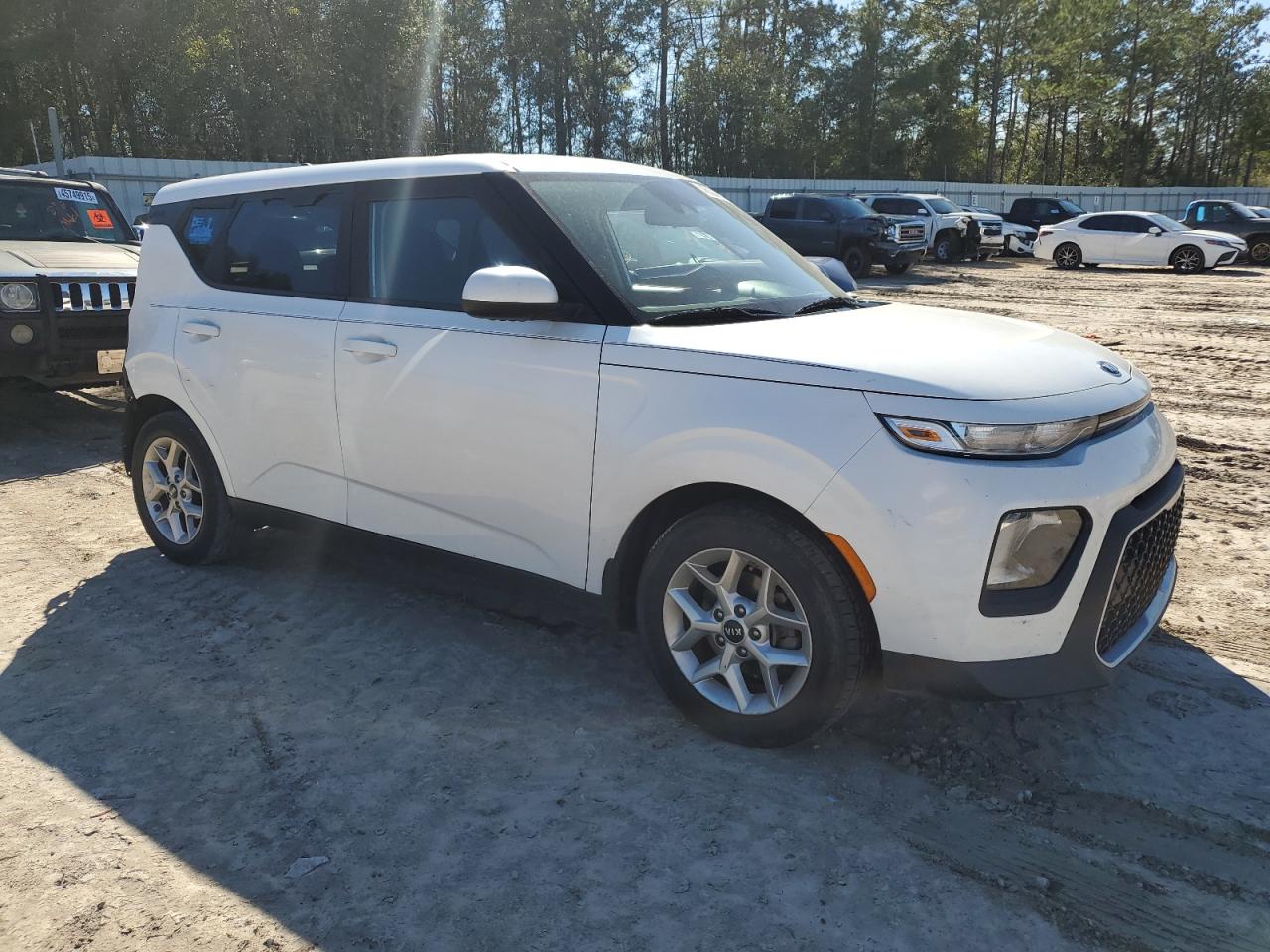 2020 KIA Soul VIN KNDJ23AU1L7042514 Copart auction photo, rear end damage thumbnail 4