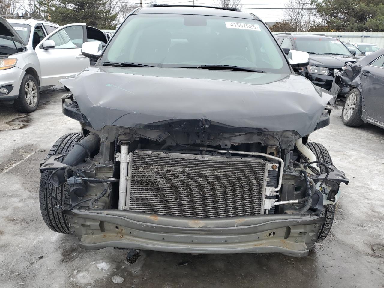2015 Chevrolet Equinox VIN 2GNALBEK4F6115662 Copart auction photo, front end / side damage thumbnail 5