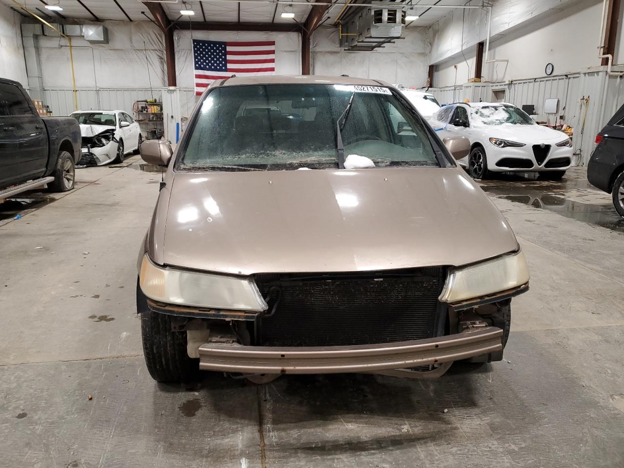 2003 Honda Odyssey VIN 5FNRL18933B002676 Copart auction photo, front end / rear end damage thumbnail 5