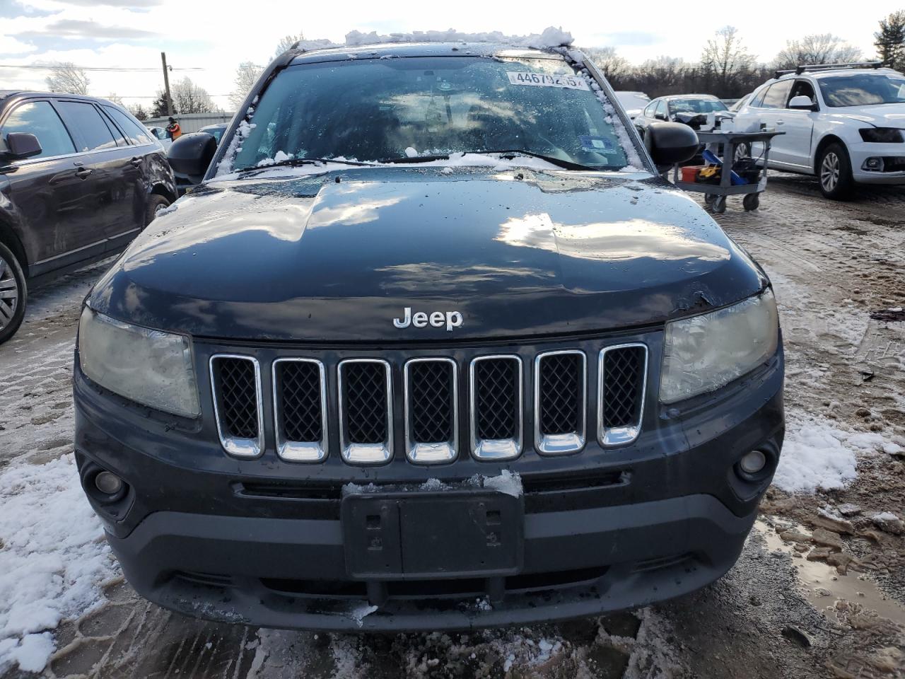 2014 Jeep Compass VIN 1C4NJDEB2ED538655 Copart auction photo, mechanical damage thumbnail 5